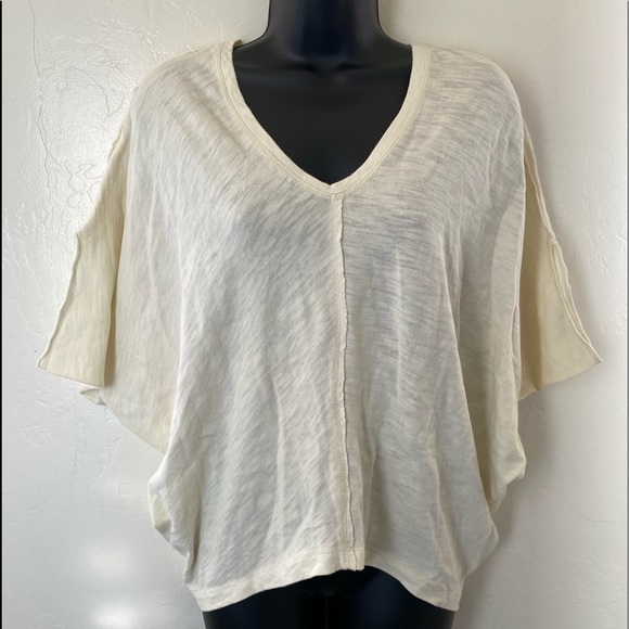 Bordeaux V-neck top size XS - Picture 4 of 8